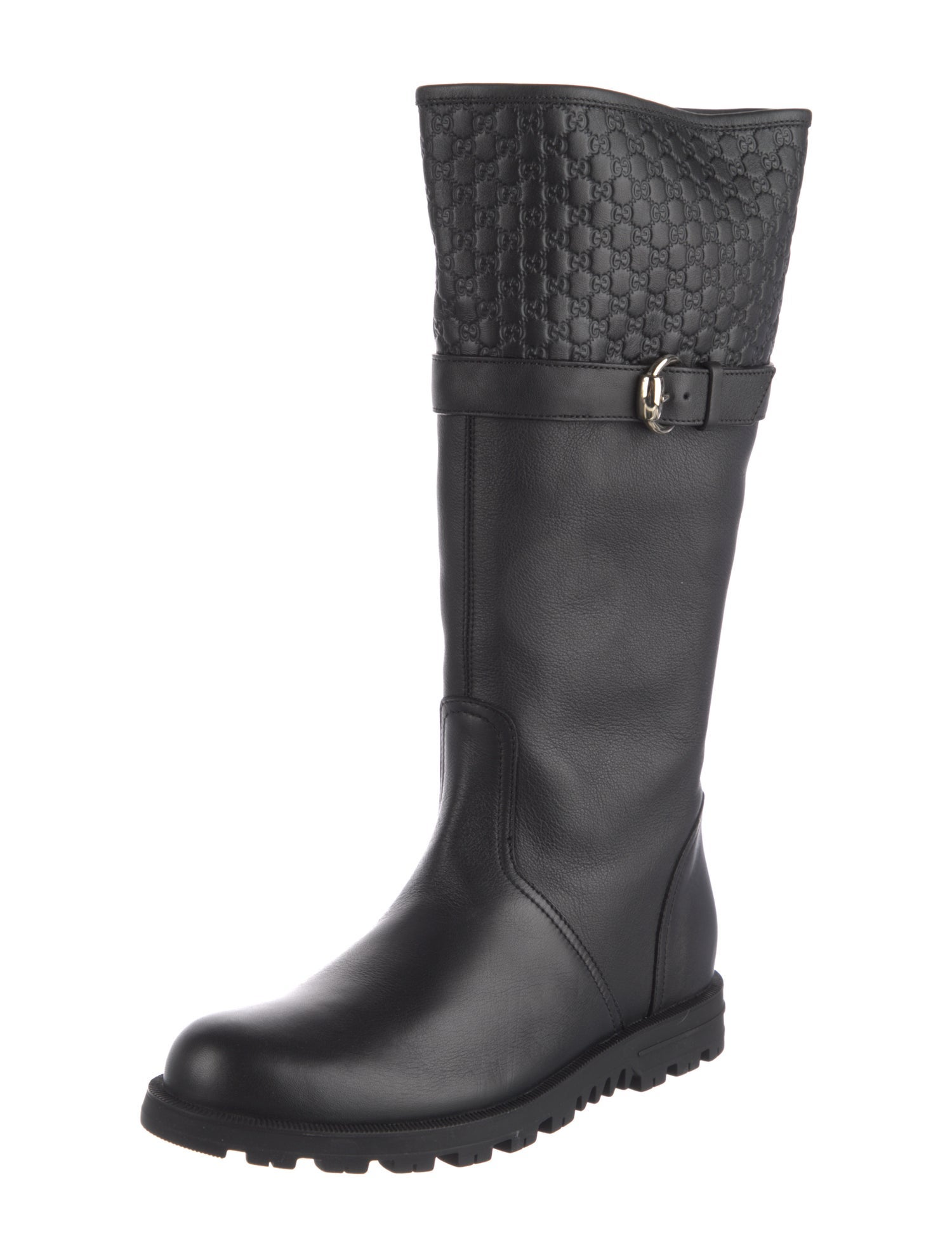 Gucci Vintage Microguccissima Pattern Boots