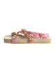 Gucci Crystal Embellishments Espadrilles