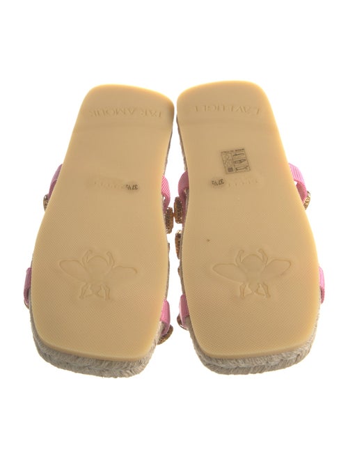 Gucci Crystal Embellishments Espadrilles
