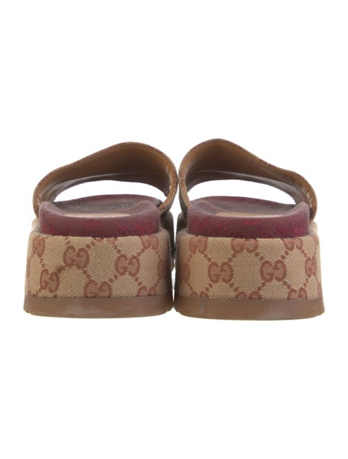 Gucci GG Canvas Canvas Slides