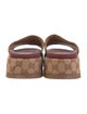 Gucci GG Canvas Canvas Slides