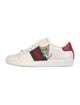 Gucci Web Accent Leather Sneakers