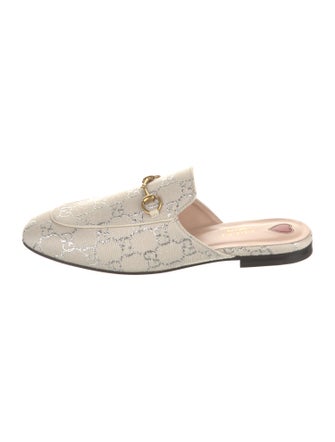 Gucci GG Canvas Mules