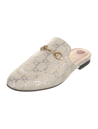 Gucci GG Canvas Mules