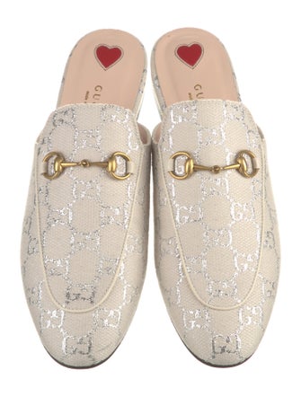 Gucci GG Canvas Mules