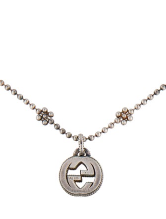 Gucci Interlocking GG Pendant Necklace