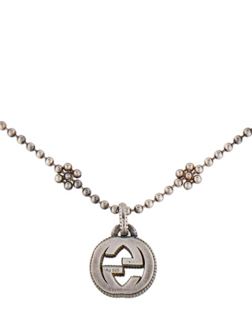 Gucci Interlocking GG Pendant Necklace