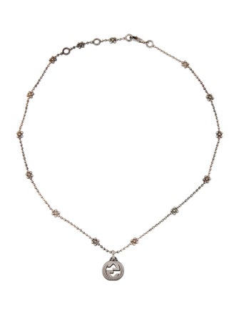 Gucci Interlocking GG Pendant Necklace