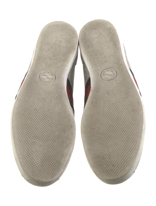 Gucci Sylvie Web Accent Glitter Sneakers