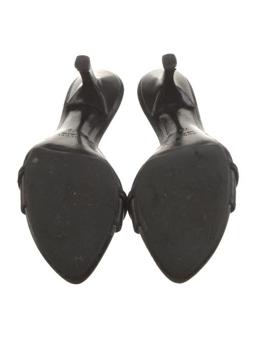 Gucci Horsebit Accent Leather Slides