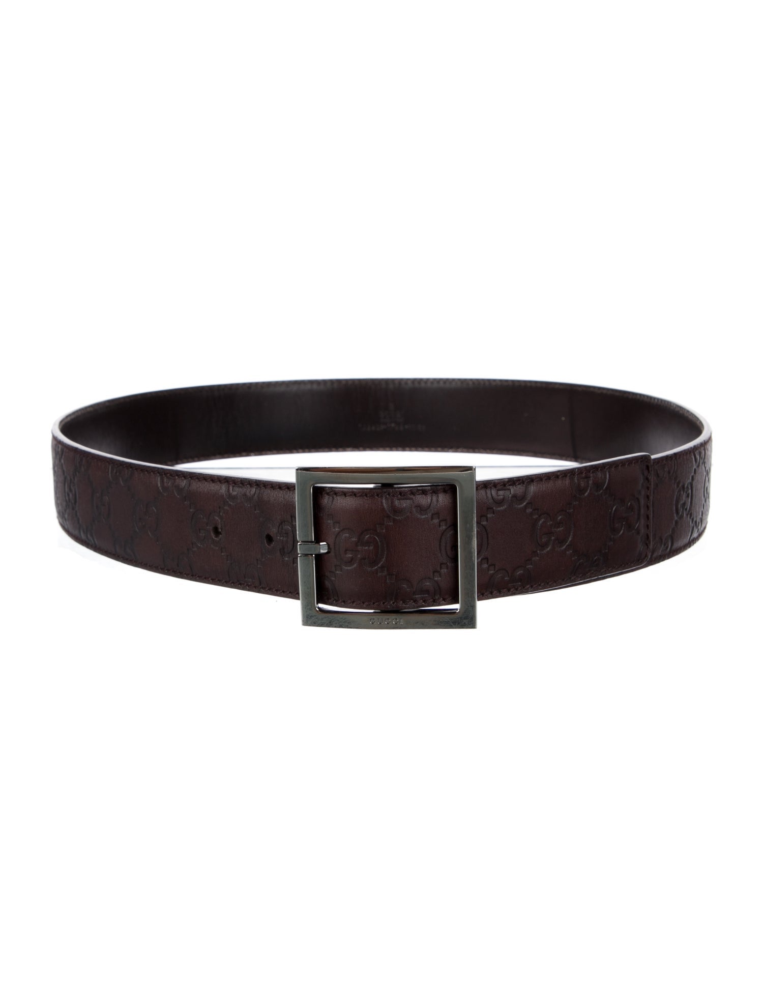 Gucci GG Signature Leather Belt
