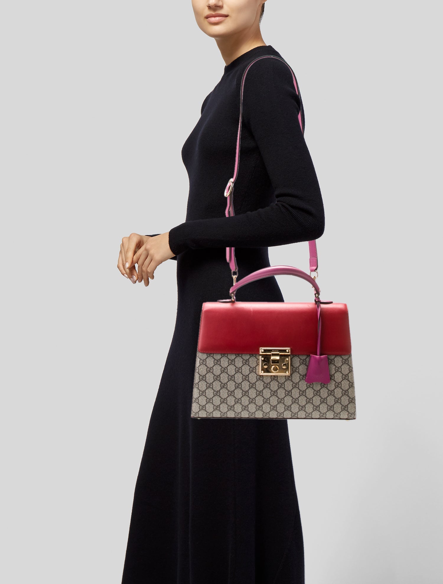 Gucci GG Supreme Padlock