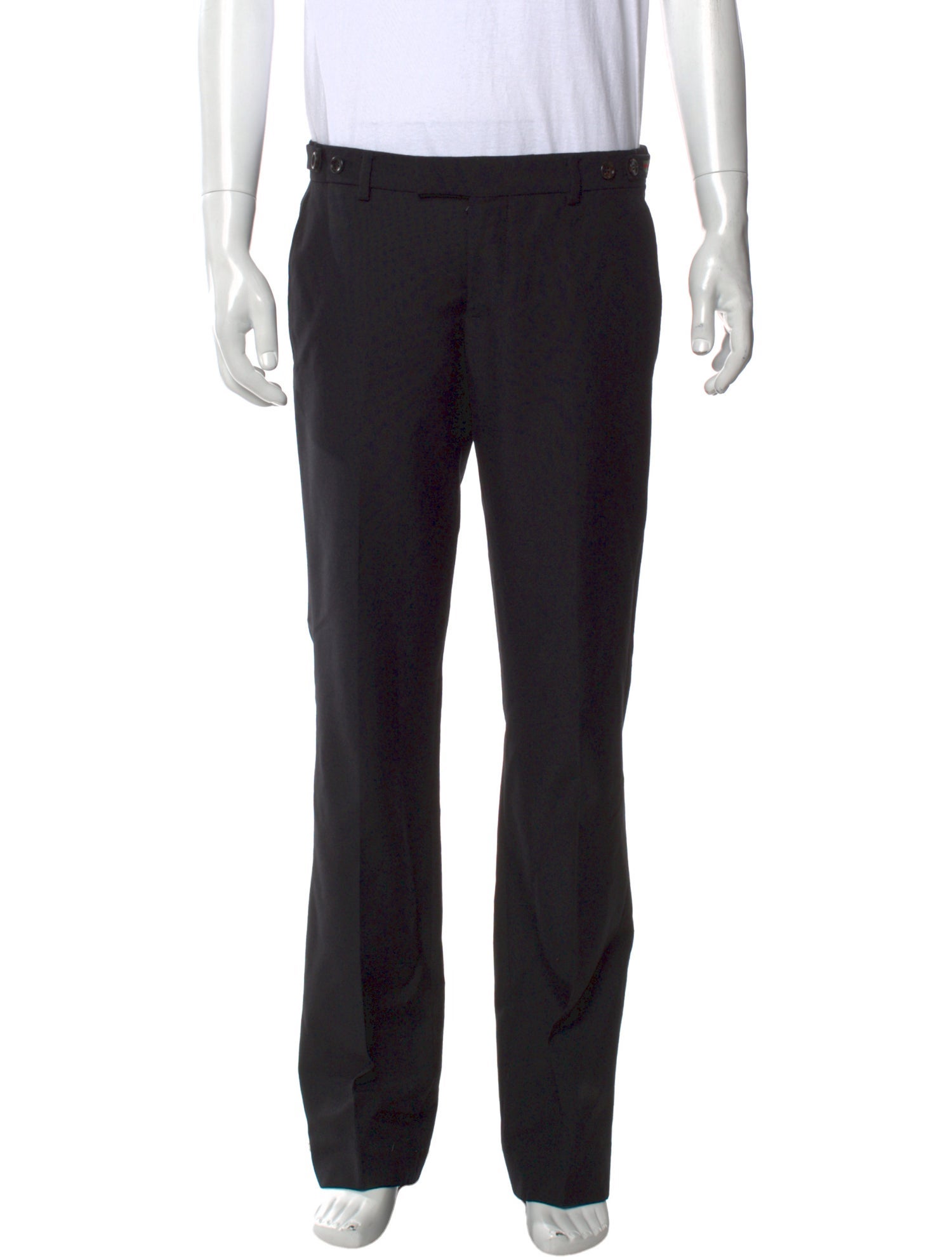 Gucci Web Accent Dress Pants