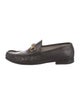 Gucci Horsebit Accent Leather Loafers