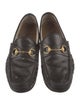 Gucci Horsebit Accent Leather Loafers