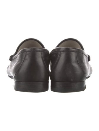 Gucci Horsebit Accent Leather Loafers