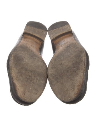 Gucci Horsebit Accent Leather Loafers