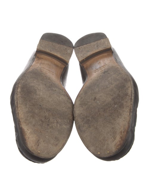 Gucci Horsebit Accent Leather Loafers