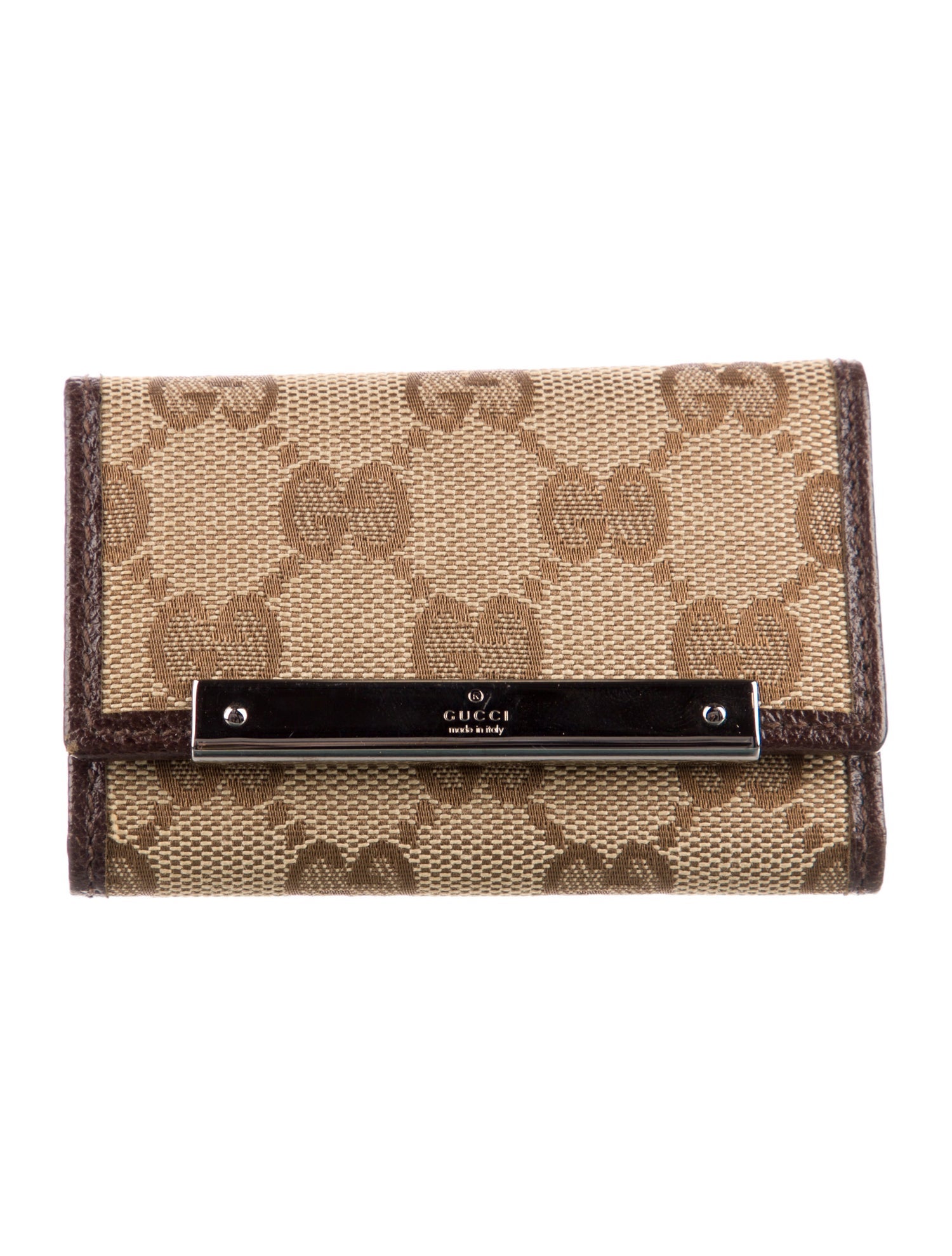 Gucci GG Canvas 6 Ring Key Holder