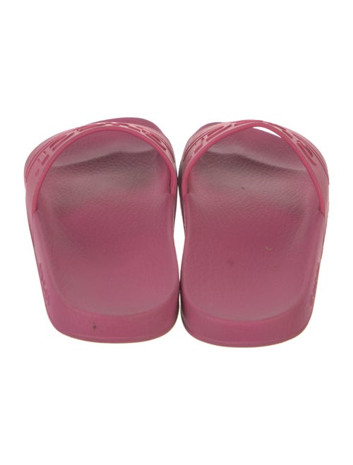 Gucci Interlocking G Logo Rubber Slides