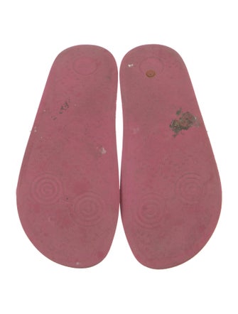 Gucci Interlocking G Logo Rubber Slides