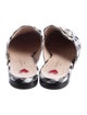 Gucci Plaid Print Mules