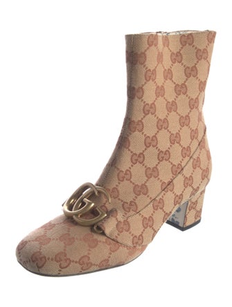 Gucci GG Canvas Canvas Boots