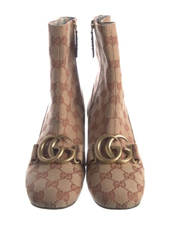 Gucci GG Canvas Canvas Boots