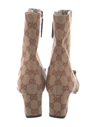 Gucci GG Canvas Canvas Boots
