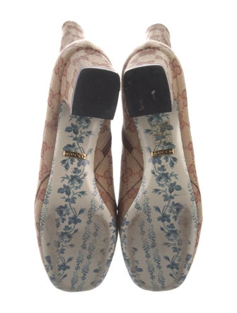 Gucci GG Canvas Canvas Boots