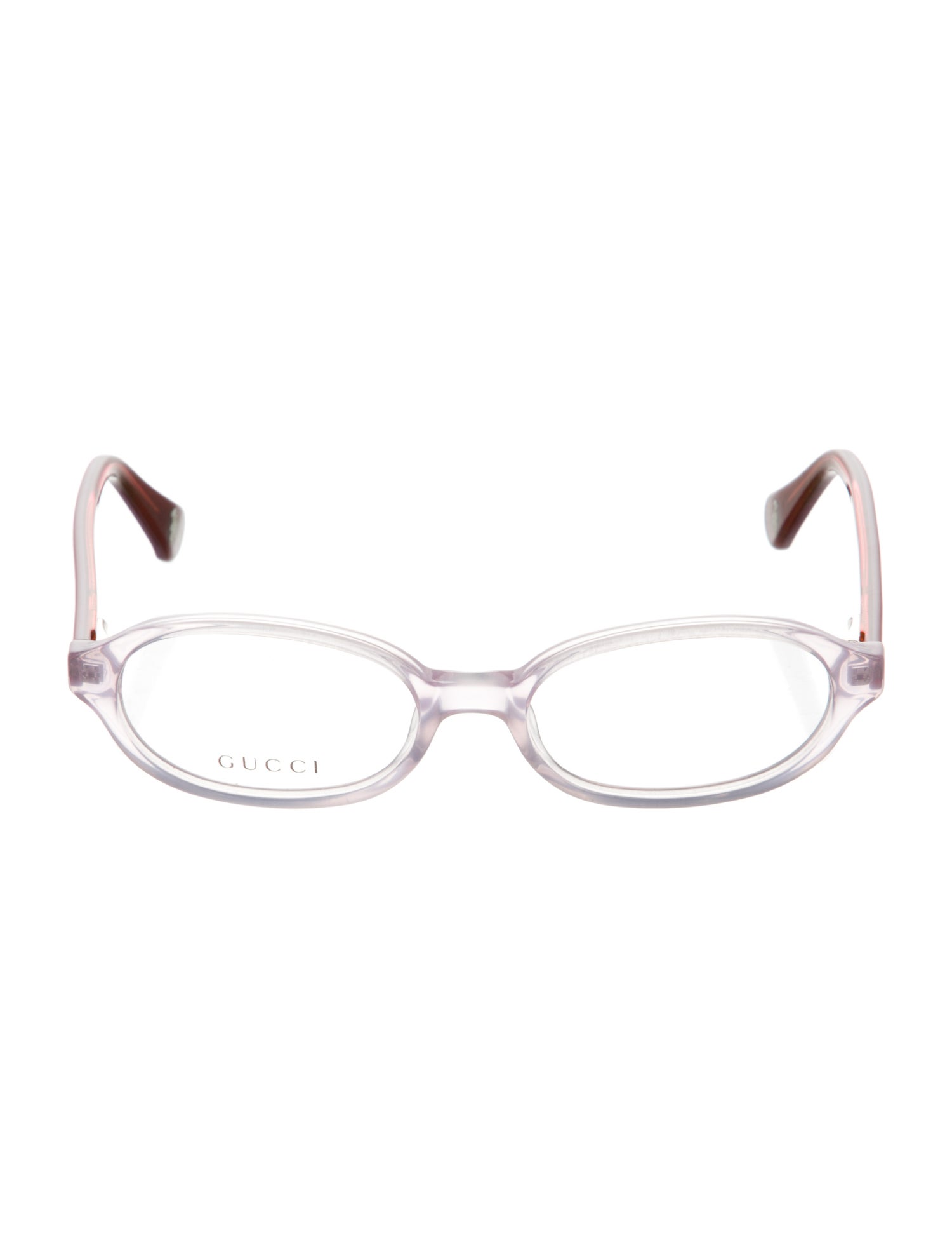 Gucci Interlocking G Logo Round Eyeglasses
