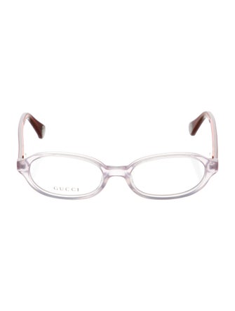 Gucci Interlocking G Logo Round Eyeglasses