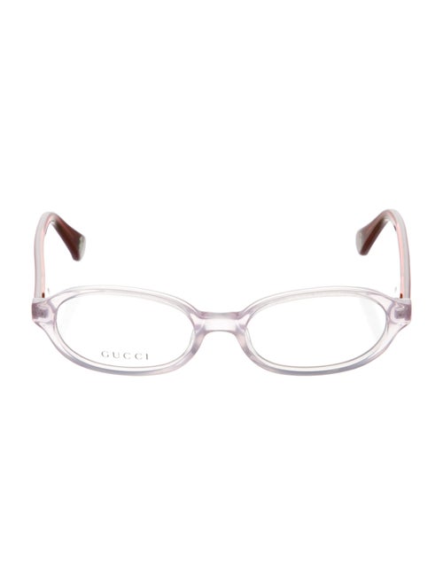 Gucci Interlocking G Logo Round Eyeglasses