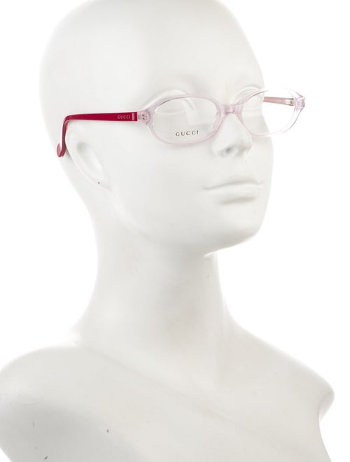 Gucci Interlocking G Logo Round Eyeglasses