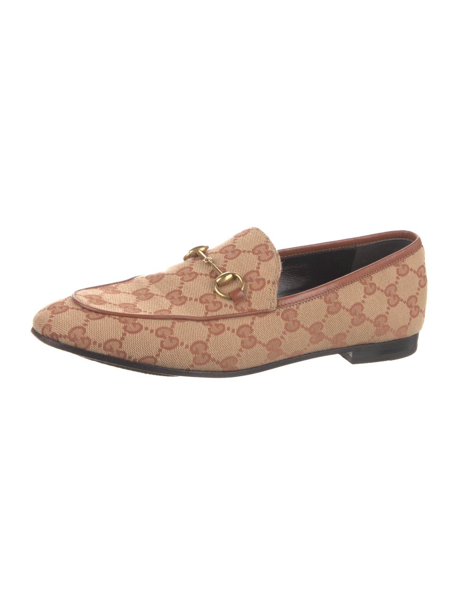 Gucci GG Canvas Canvas Loafers