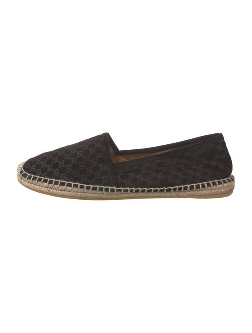 Gucci Suede Animal Print Espadrilles