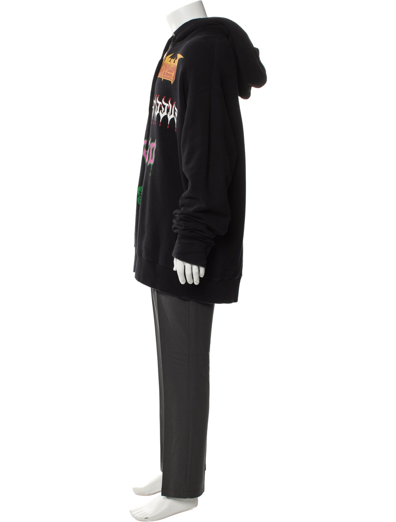 Gucci Web Accent Crew Neck Hoodie