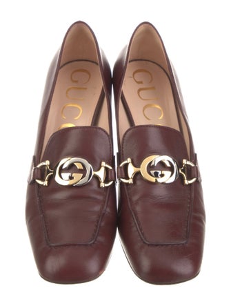 Gucci Interlocking G Horsebit Leather Pumps