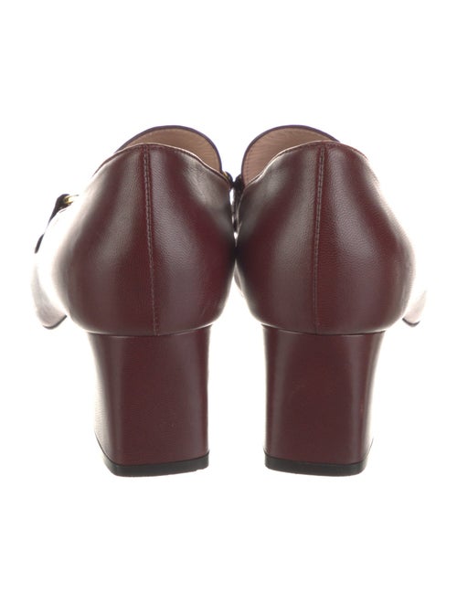 Gucci Interlocking G Horsebit Leather Pumps