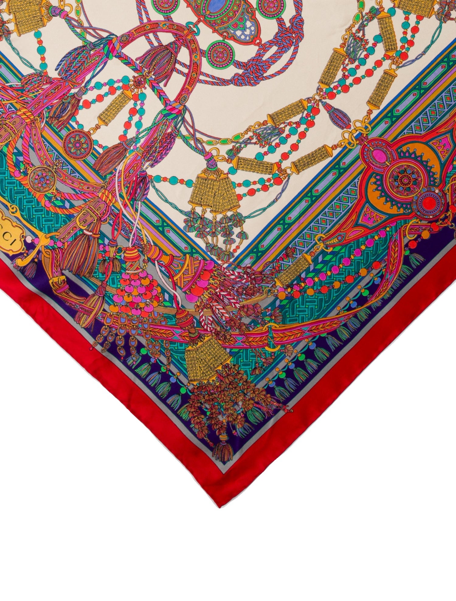 Gucci Silk Printed Scarf