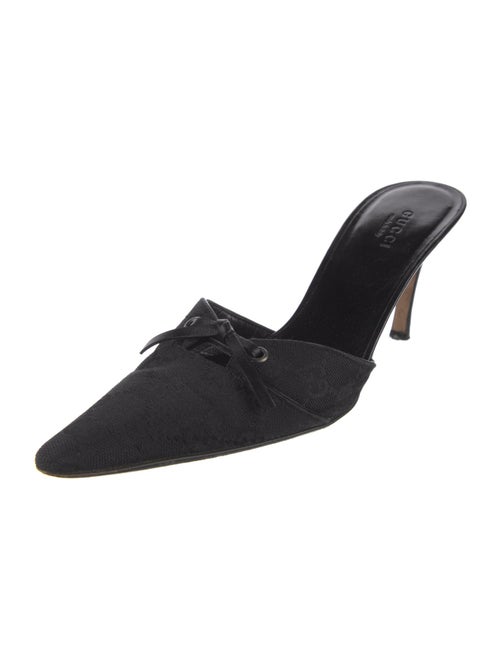 Gucci GG Canvas Canvas Mules