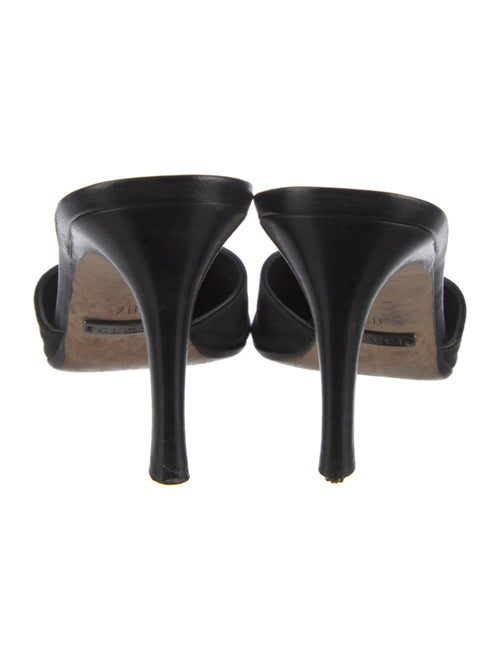 Gucci GG Canvas Canvas Mules