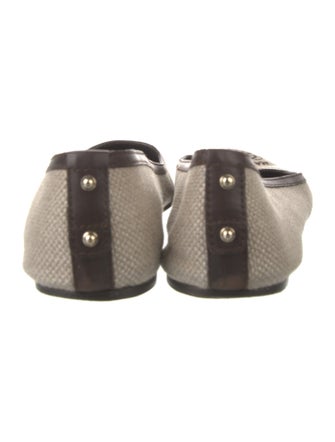 Gucci Canvas Ballet Flats