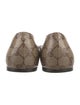Gucci GG Canvas Canvas Ballet Flats