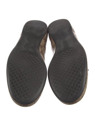 Gucci GG Canvas Canvas Ballet Flats