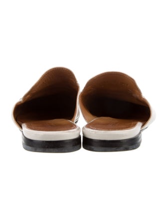 Gucci Horsebit Accent Leather Mules