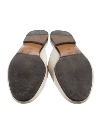 Gucci Horsebit Accent Leather Mules