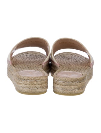 Gucci Interlocking G Logo Canvas Espadrilles