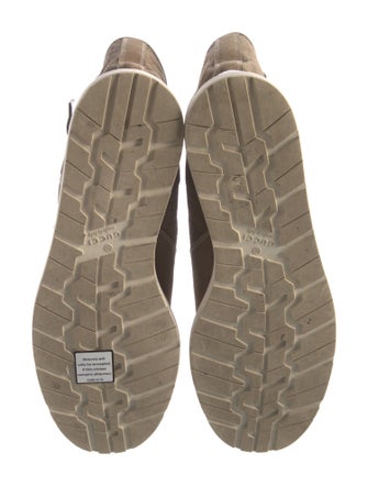 Gucci GG Signature Suede Moto Boots