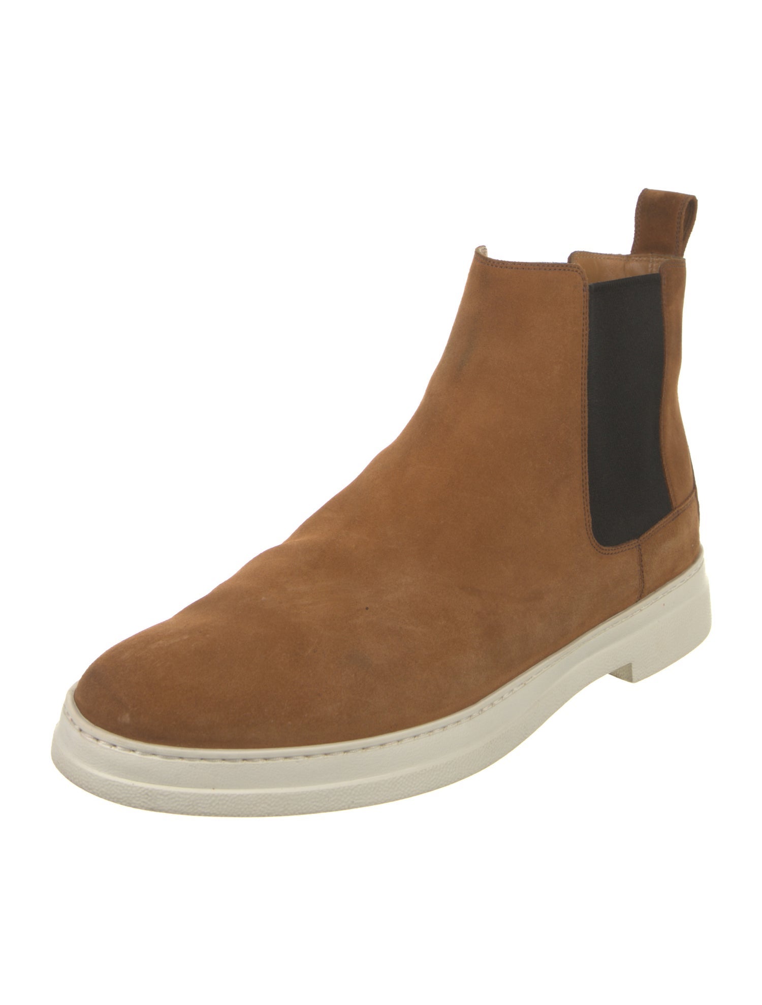 Gucci Interlocking G Logo Suede Chelsea Boots